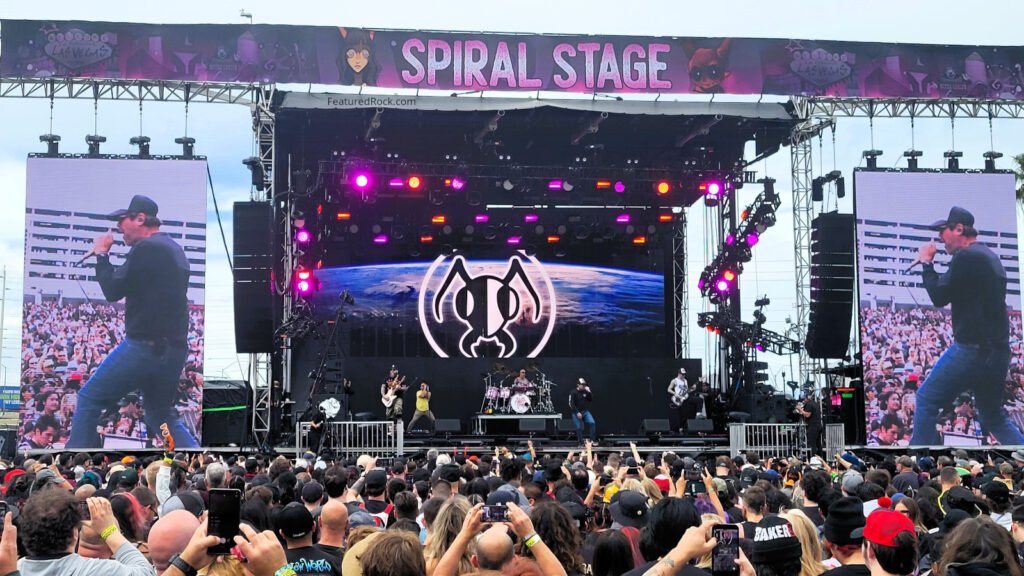 Alien Ant Farm performing at Sick New World Las Vegas 2026