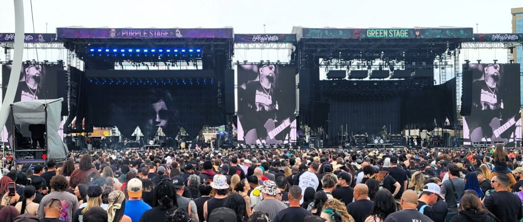 P.O.D. performing at Sick New World Las Vegas 2026