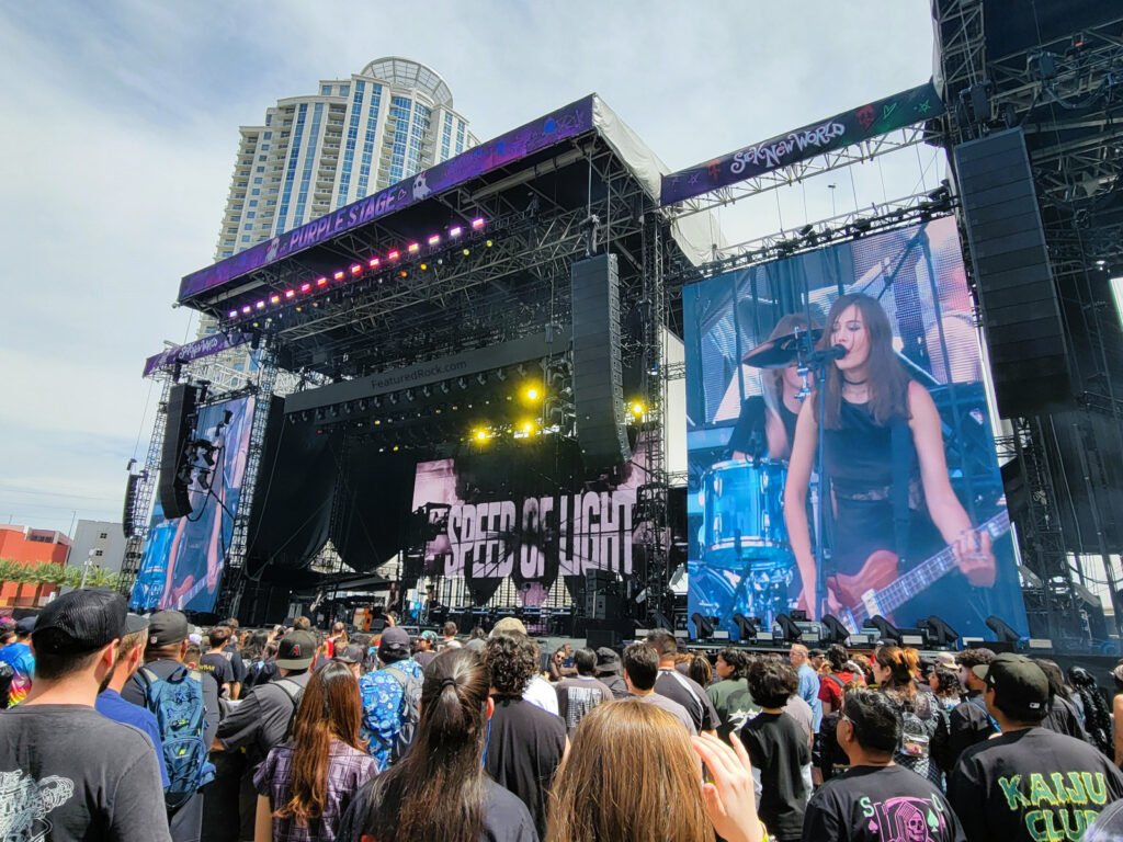 Speed of Light performing at Sick New World Las Vegas 2026